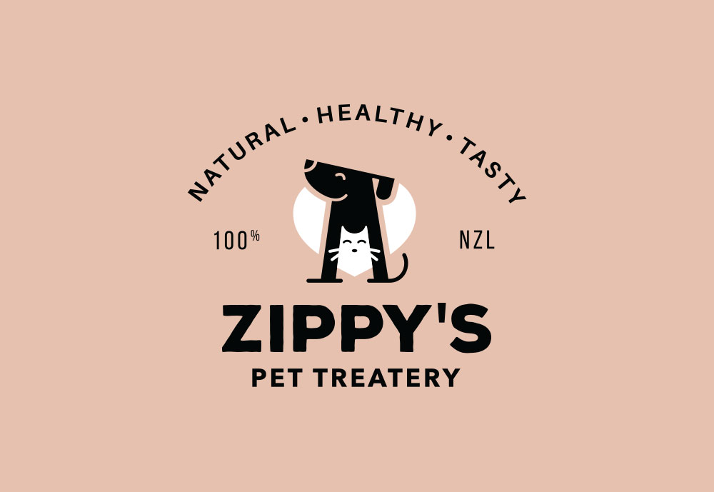 Zippy's Pet Treatery Branding